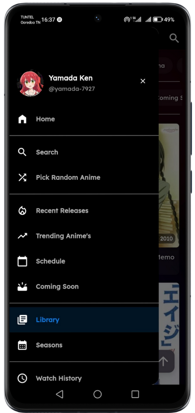 Anime Rift App Screenshot 2